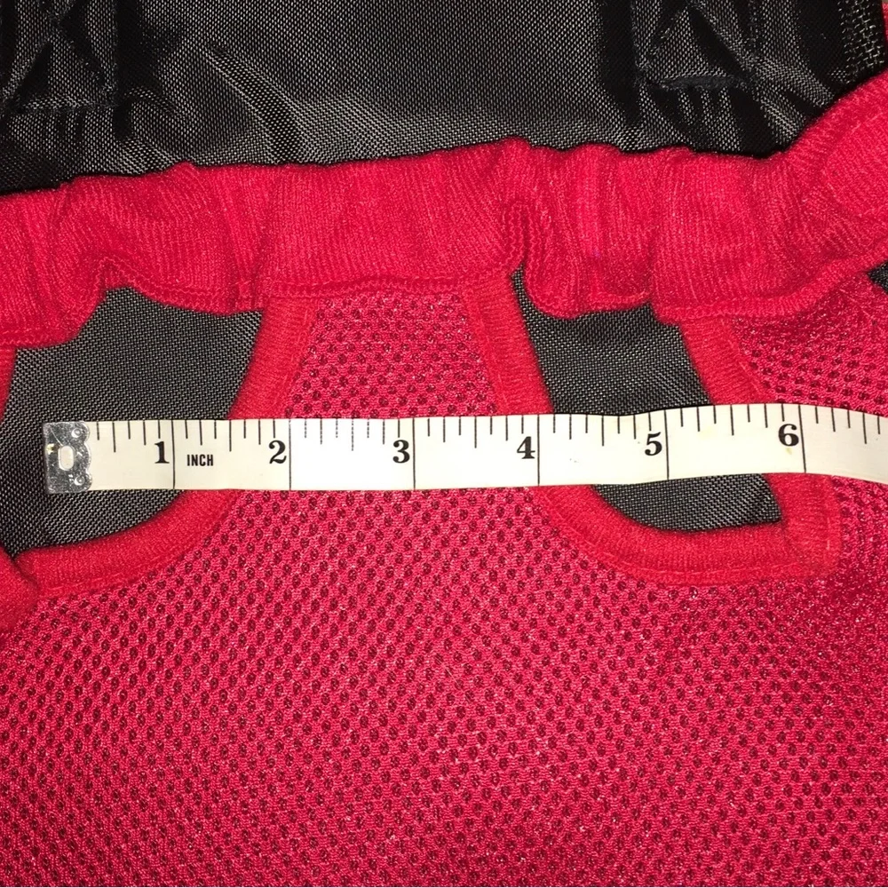 NWOT Pet Shoulder Front/Backpack Dog Carrier (Red)
